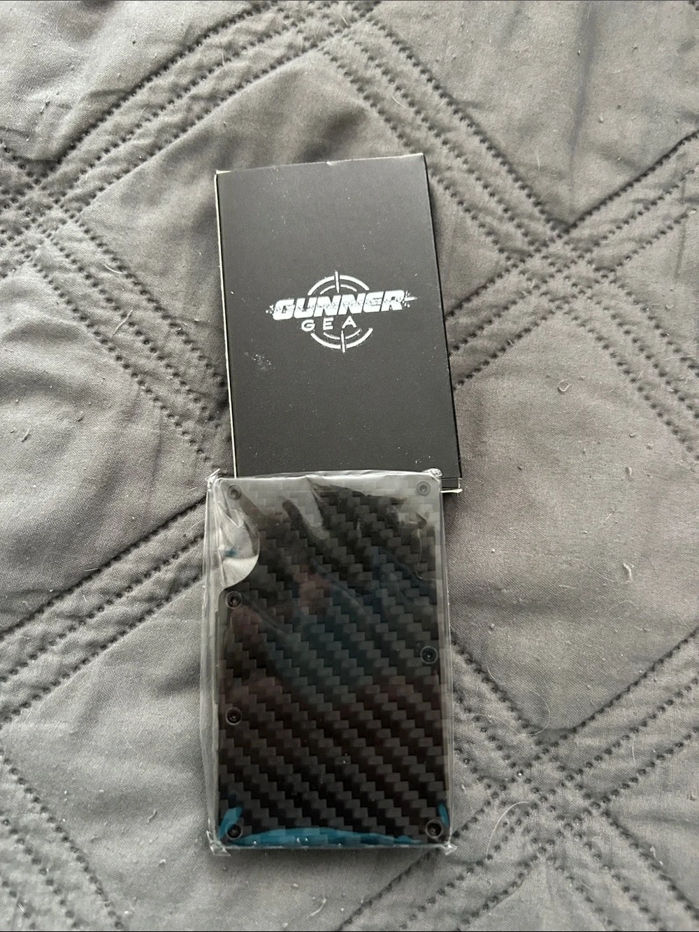 Carbon Fiber Money Clip - Black
